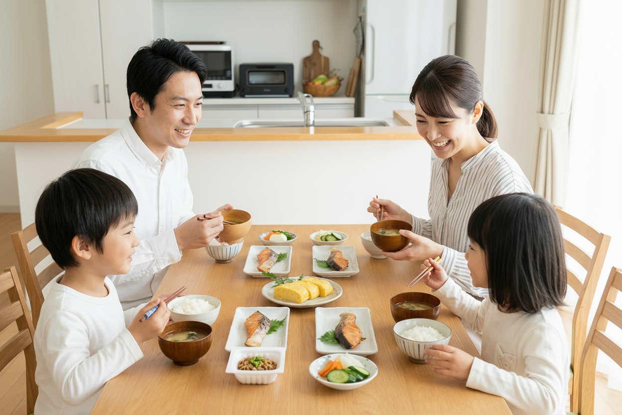食卓に並ぶ小田原漆器