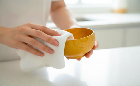 漆器のお手入れ